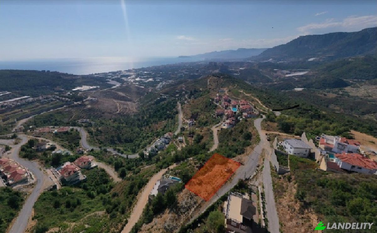 Lote de terreno en venta Isbatli, Alanya, Antalya, Turkiye, Toros Cekic Villalari Ici Yolu, 07430 Alanya Antalya. Foto 1