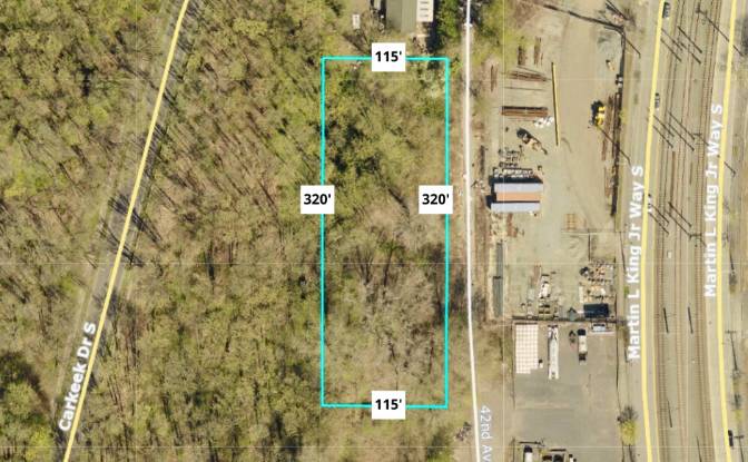 Land Lot for Sale Martin Luther King Jr Way S. Photo#1 Land Lot for Sale Martin Luther King Jr Way S. Photo#1
