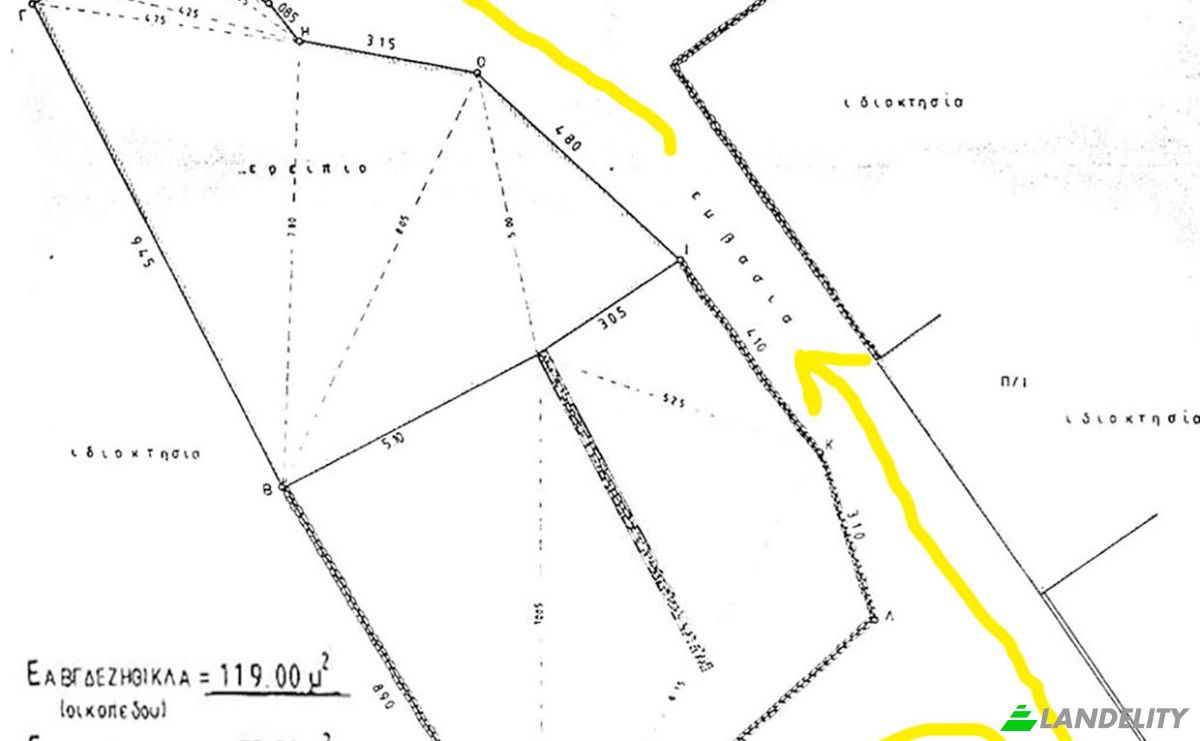 Земельна ділянка продаж dos xoris onomasia, Kousounari, Attica, Decentralized Administration of Attica, Greece. Фото 17