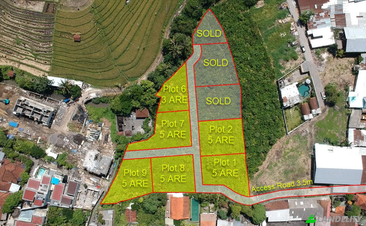 Land Lot for Rent Mengwi, Pererenan, Badung Regency, Bali, Indonesia, Kec Kuta Utara, Kabupaten Badung, Bali 80351. Photo 1