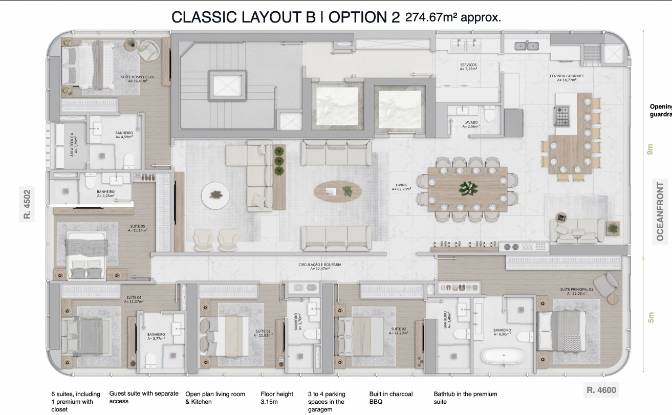 Apartment for Sale Av Atlantica, Barra Sul. Photo#9
