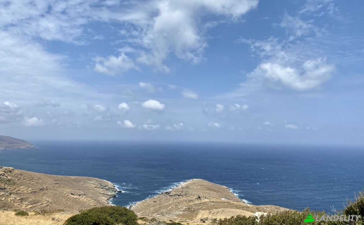 Grondperceel Te koop EparOd Androu-Stavropedas, Andros, Korthi, Southern Aegean, Decentralized Administration of the Aegean, Greece. Foto 1