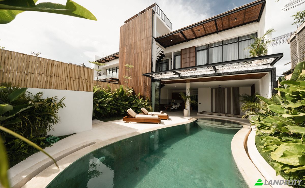 Eengezinswoning Te koop Jl Nelayan, Canggu, Kec Kuta Utara, Kabupaten Badung, Bali 80351, Dalung, Badung Regency, Bali, Indonesia. Foto 1