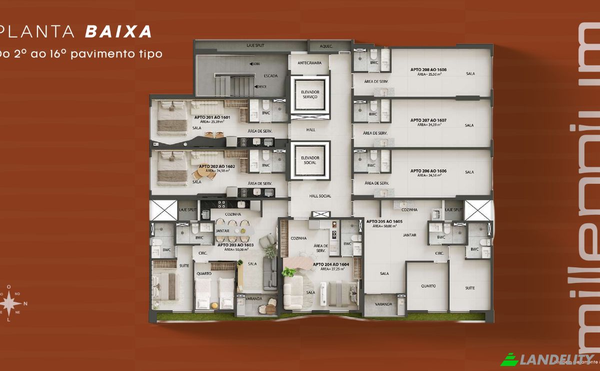 Apartment for Sale Rua Padre Luiz Marques Teixeira, 125, Boa Viagem, Recife, State of Pernambuco, Brazil, 51021-530. Photo 21