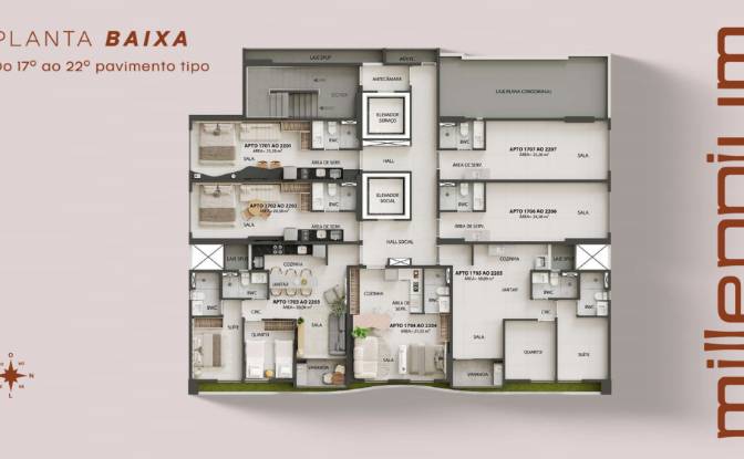 Apartment for Sale Rua Padre Luiz Marques Teixeira. Photo#22