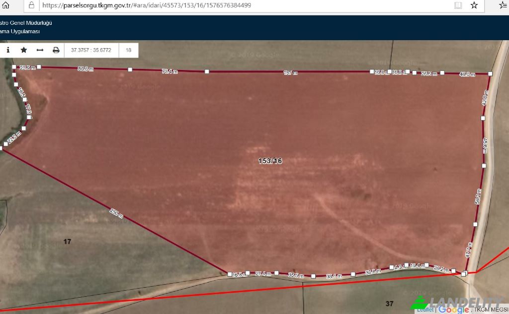 Land Lot for Sale Dikilitas, Isimsiz Yol, 01500 Kozan Adana, Kozan Adana, Kozan, Adana, Turkiye. Photo 4