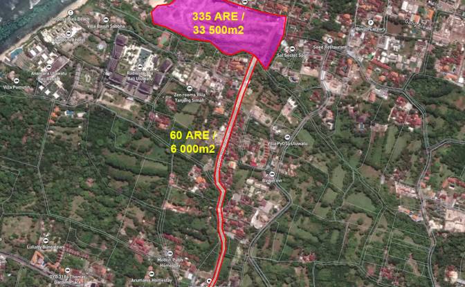 Land Lot for Sale Jl Pantai Bingin, Pecatu. Photo#2