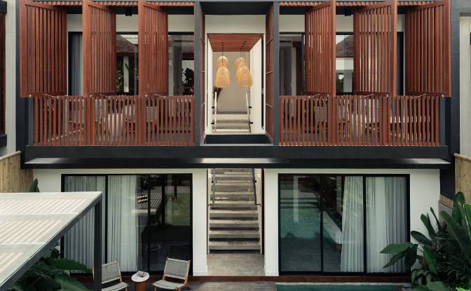 Maison de ville à vendre Gg Cendana, Canggu. Photo#2