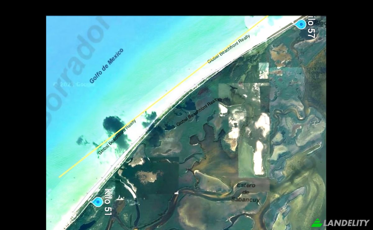 Lote de terreno en venta México 180, 24300 Camp, Sabancuy, Municipio de Carmen, Campeche, México. Foto 10