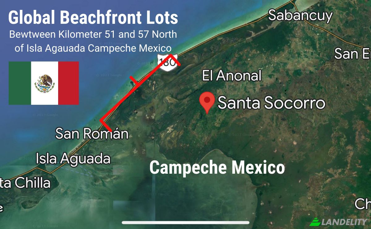 Lote de terreno en venta México 180, 24300 Camp, Sabancuy, Municipio de Carmen, Campeche, México. Foto 11