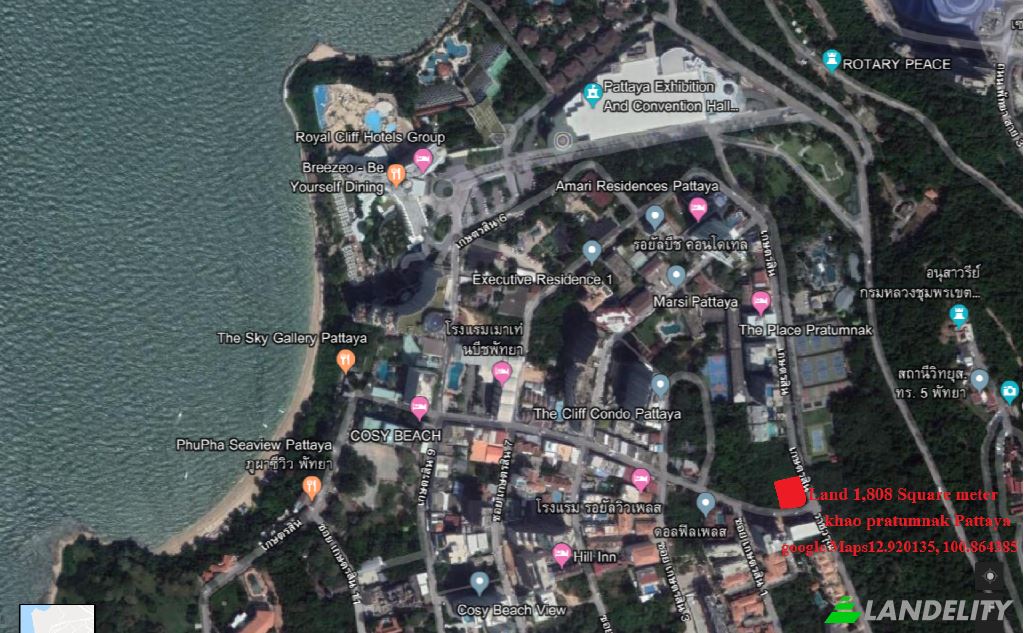 Grondperceel Te koop Kasetsin Alley, Muang Pattaya, Amphoe Bang Lamung, Chang Wat Chon Buri 20150, Pattaya City, Bang Lamung District, Chon Buri, Thailand. Foto 1