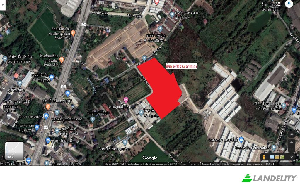 Land Lot for Sale Tambon Bang Prok, Amphoe Mueang Pathum Thani, Chang Wat Pathum Thani 12000, Bang Prok, Mueang Pathum Thani District, Pathum Thani, Thailand. Photo 11