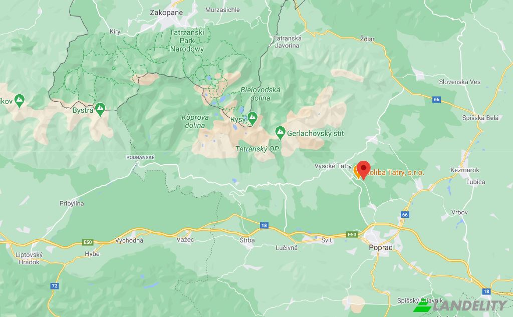 Land Lot for Sale Beverly Hills, Nova Lesna, Poprad District, Presov Region, Slovakia. Photo 4
