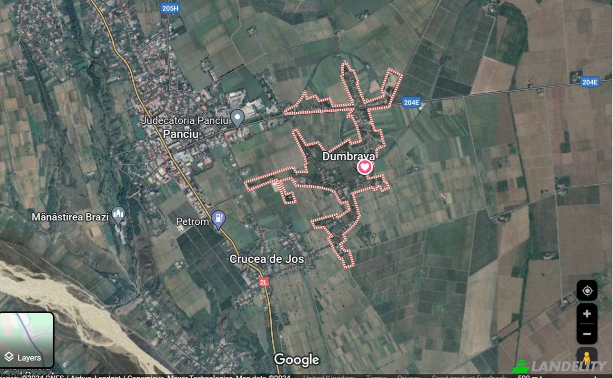 Land Lot for Sale Strada Muncii, Dumbrava, Panciu, Vrancea, Romania. Photo 4