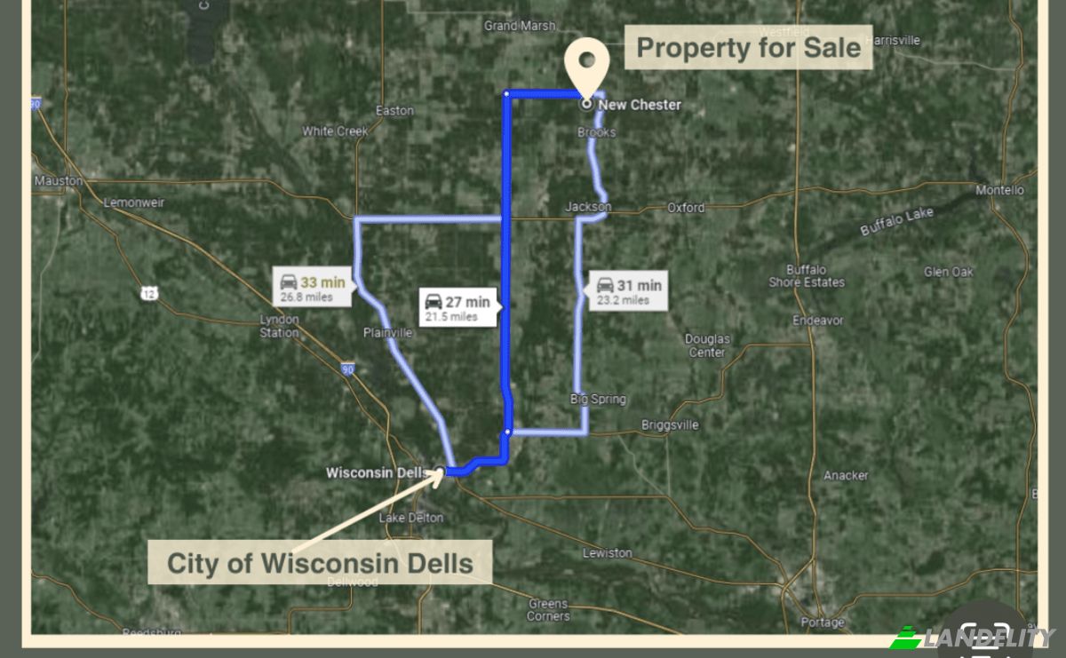 Land Lot for Sale W Dr, Oxford, Adams County, Wisconsin, United States, WI 53952, USA. Photo 10