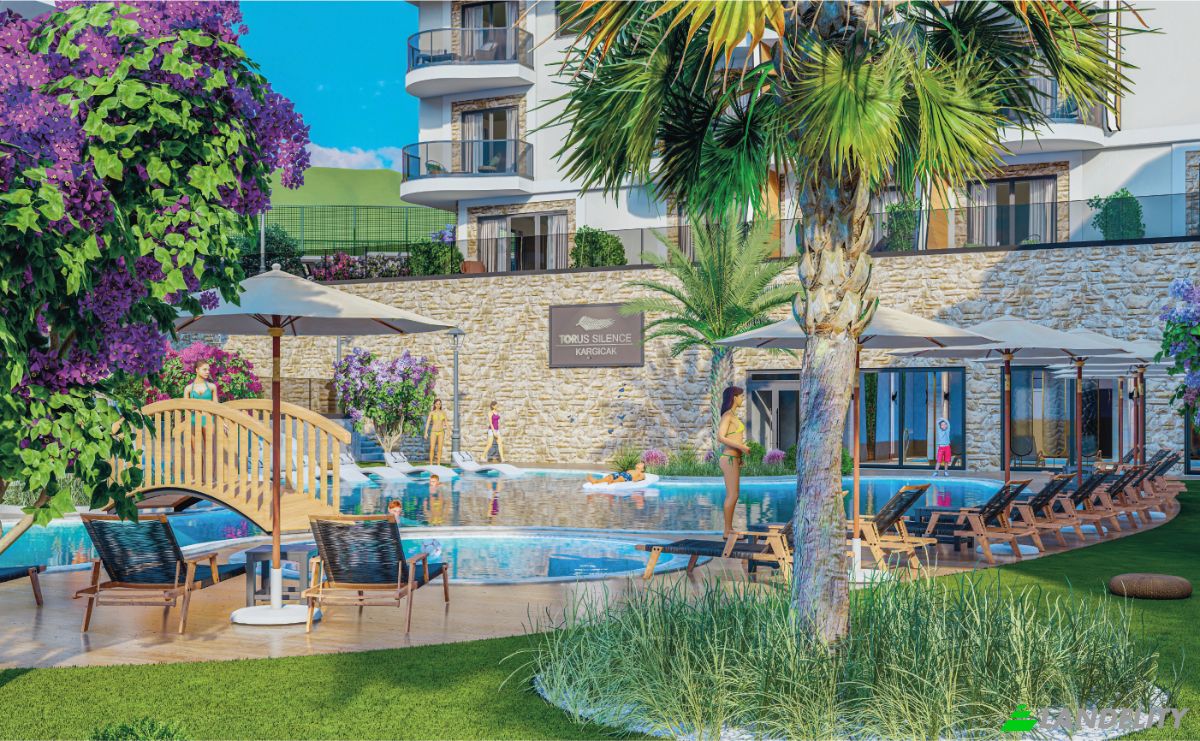 Investing/Development for Sale Kargicak, Alanya, Antalya, Turkiye, Gold City Spor Tesisleri Yolu, 07400 Alanya Antalya. Photo 10