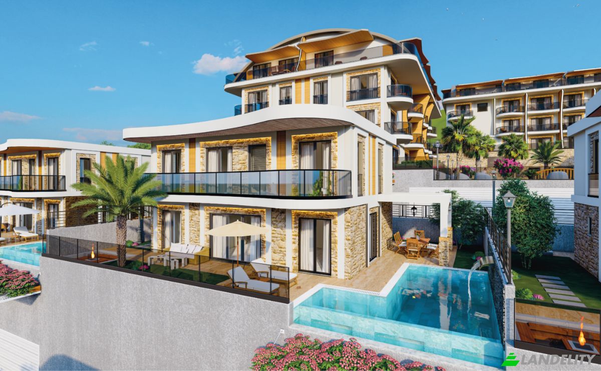 Investing/Development for Sale Kargicak, Alanya, Antalya, Turkiye, Gold City Spor Tesisleri Yolu, 07400 Alanya Antalya. Photo 6