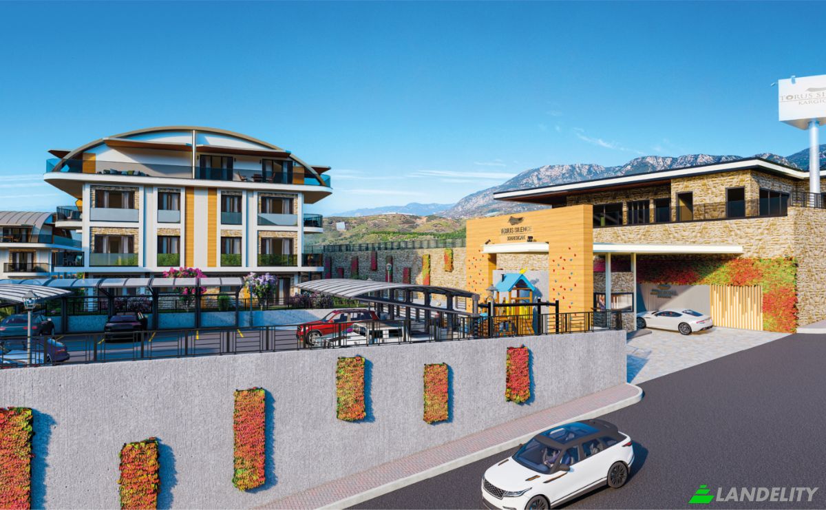 Investing/Development for Sale Kargicak, Alanya, Antalya, Turkiye, Gold City Spor Tesisleri Yolu, 07400 Alanya Antalya. Photo 7