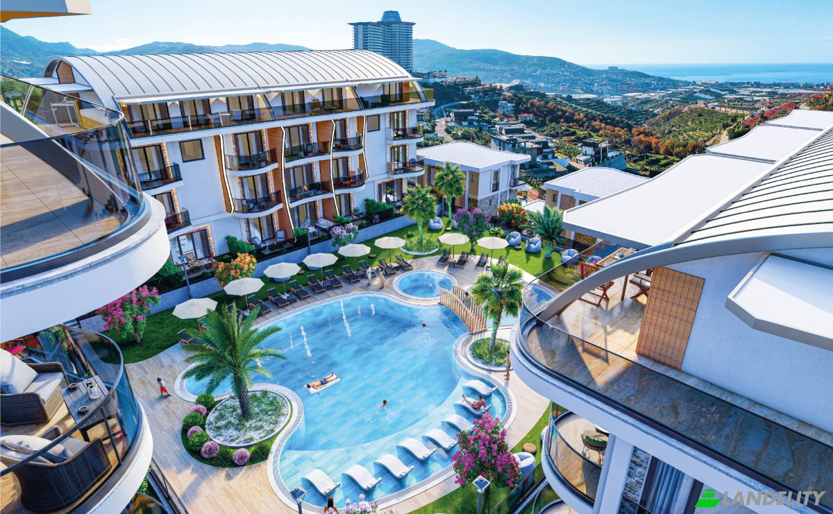 Investing/Development for Sale Kargicak, Alanya, Antalya, Turkiye, Gold City Spor Tesisleri Yolu, 07400 Alanya Antalya. Photo 8