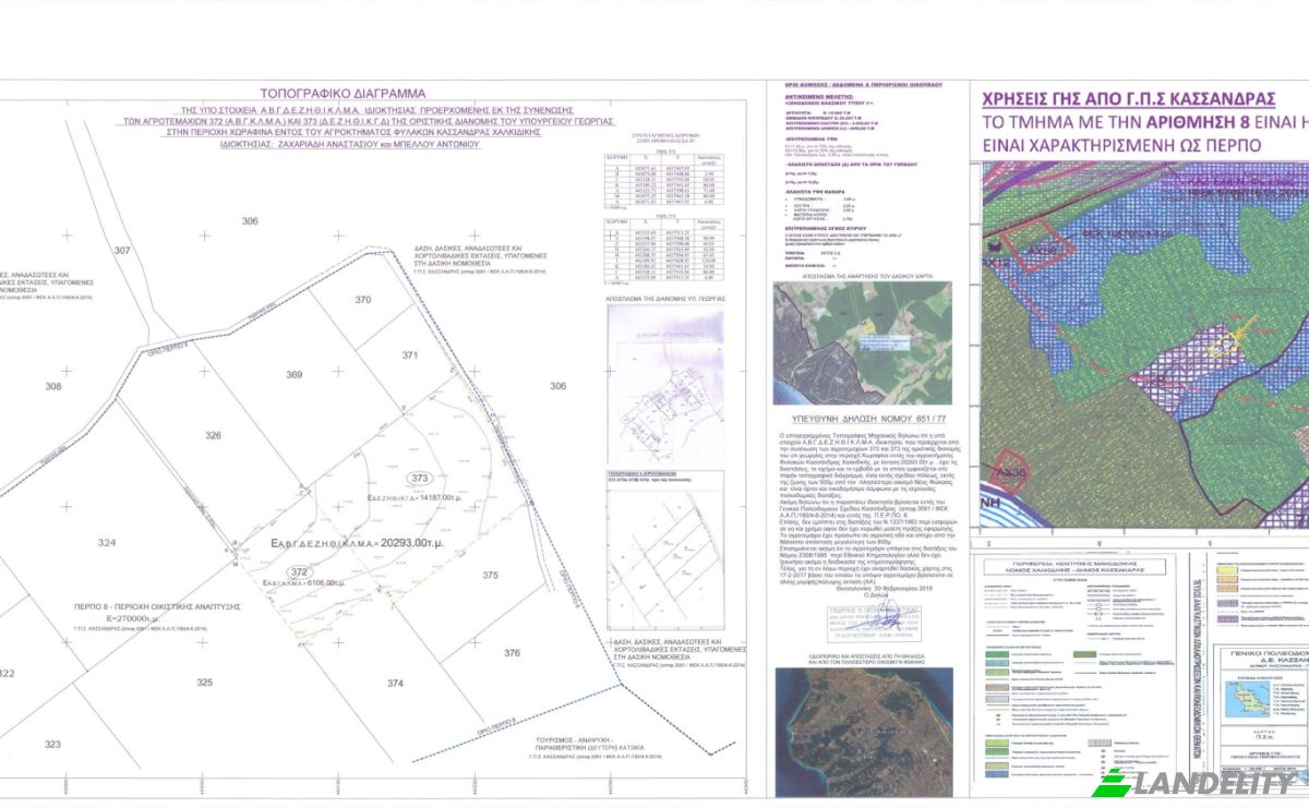 Investing/Development for Sale Kassandra 630 77, Kassandreia, Central Macedonia, Decentralized Administration of Macedonia and Thrace, Greece. Photo 2
