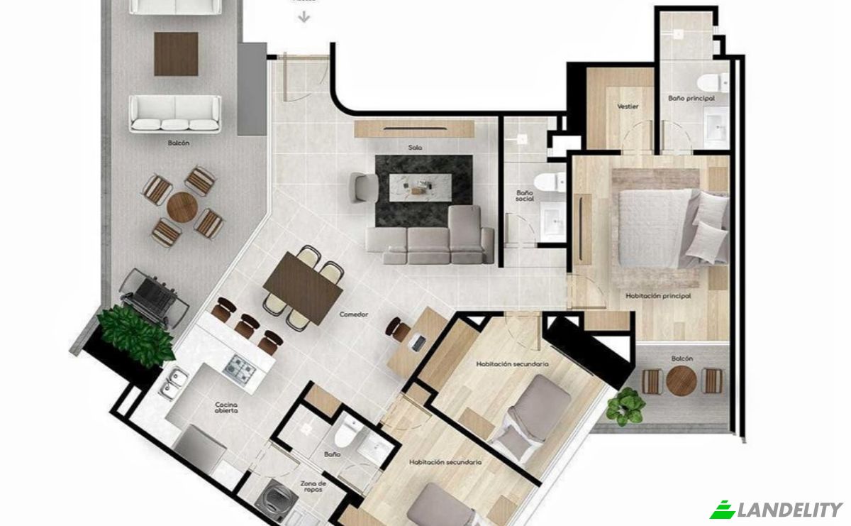 Apartment for Sale Cra 31 #19-445, Medellin, Antioquia, Colombia, Buenos Aires. Photo 19