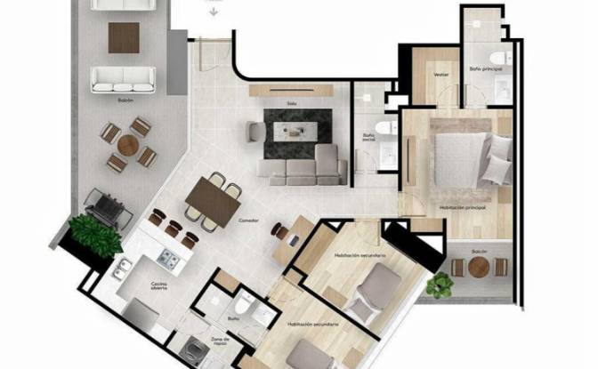 Apartment for Sale Cra 31 #19-445, Medellin. Photo#19