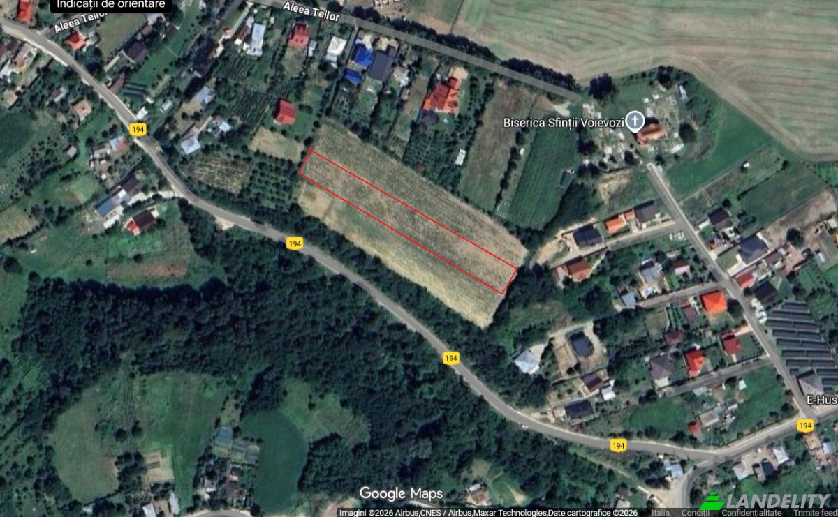 Land Lot for Sale DC194 70, Fantanele 607236, Fantanele, Hemeius, Bacau County, Romania. Photo 1