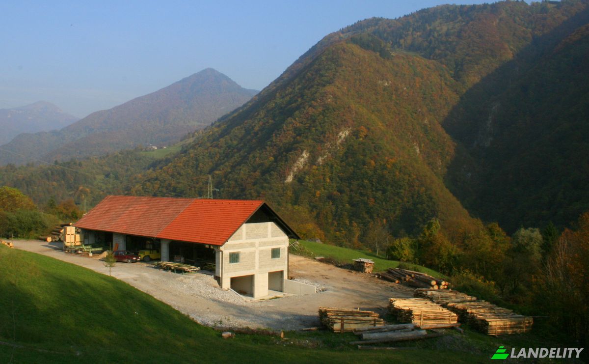 Commercial Building for Sale Grahovo ob Baci 45e, 5242 Grahovo ob Baci, Grahovo ob Baci, Municipality of Tolmin, Tolmin, Slovenia. Photo 1