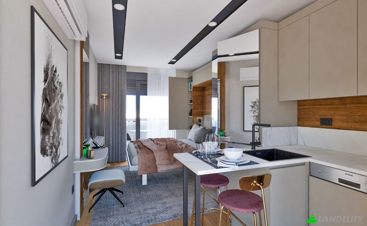 Departamento en venta Altinova Sinan, Ulker Sk No:373, 07170 Kepez Antalya, Antalya, Kepez, Turkiye. Foto 6
