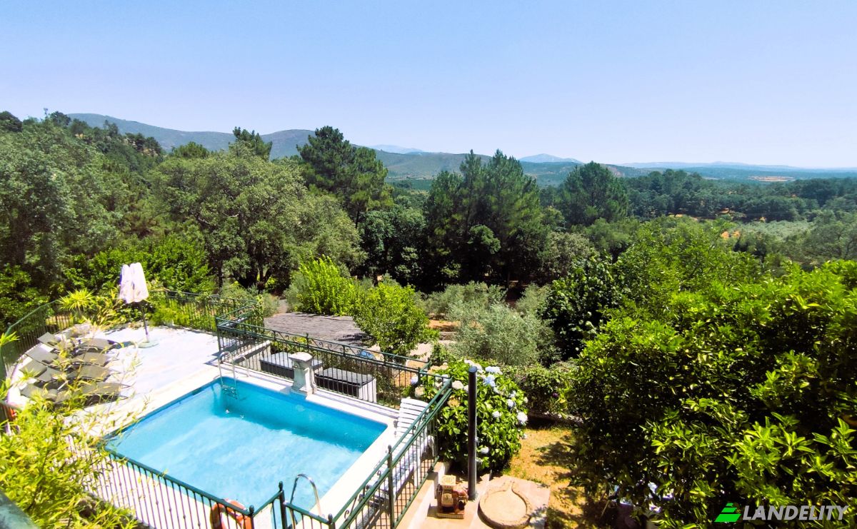 Villa for Sale Finca el Pilar, Acebo, Caceres, Extremadura, Spain. Photo 1