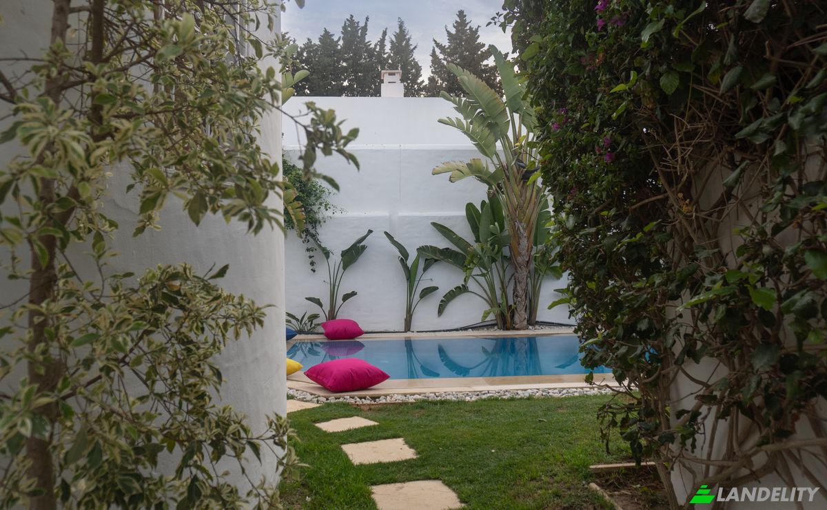 Villa for Rent Villa De Charme Hammamet Tunisie, Zone touristique, cote Hotel Miramar Hammamet Sud 8050, Hammamet Sud, Hammamet, Nabeul Governorate, Tunisia. Photo 3