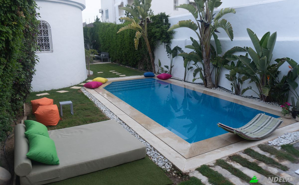 Villa for Rent Villa De Charme Hammamet Tunisie, Zone touristique, cote Hotel Miramar Hammamet Sud 8050, Hammamet Sud, Hammamet, Nabeul Governorate, Tunisia. Photo 4