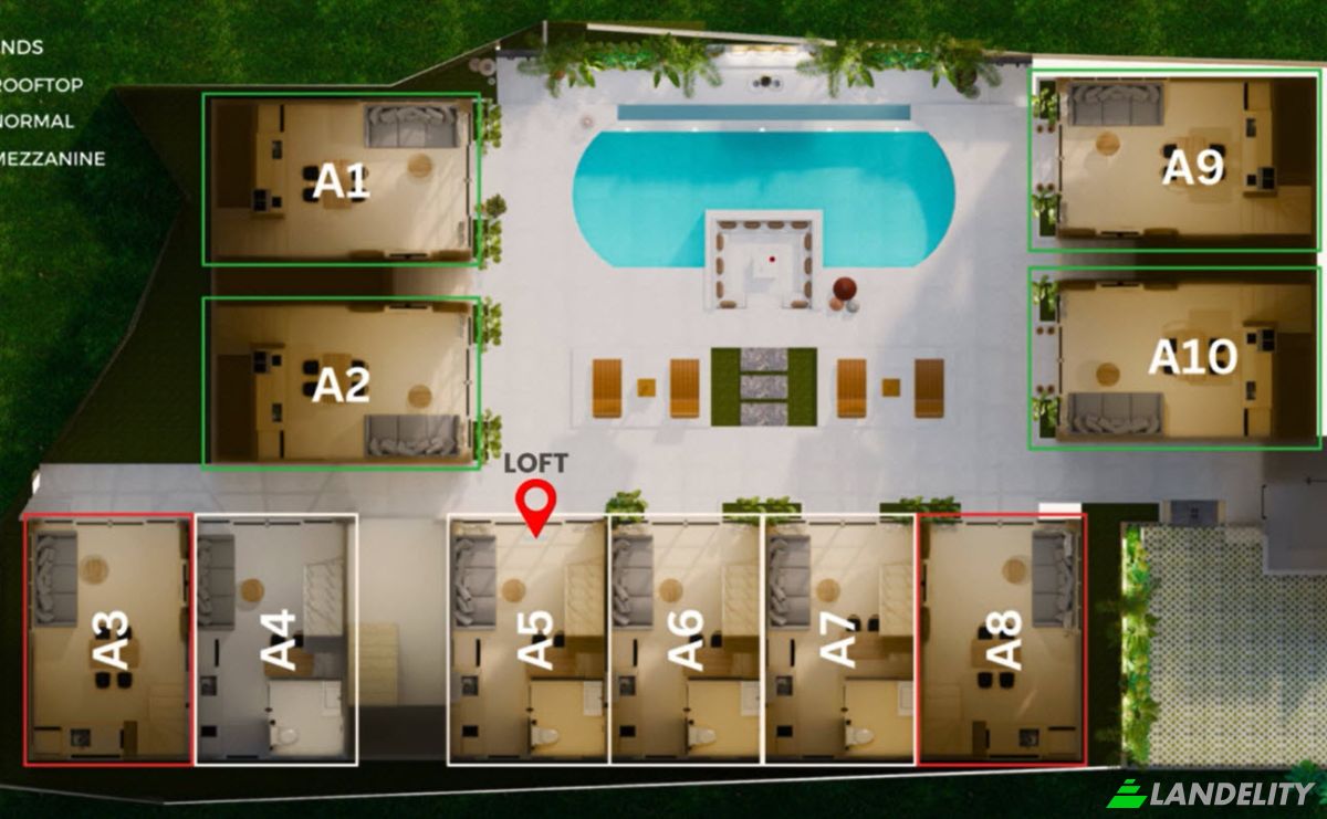 Apartment for Sale Munggu, Mengwi, Badung Regency, Bali, Indonesia. Photo 20