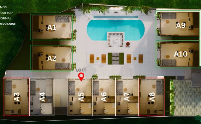 Apartment for Sale Munggu, Mengwi, Badung Regency. Photo#20 Apartment for Sale Munggu, Mengwi, Badung Regency. Photo#20