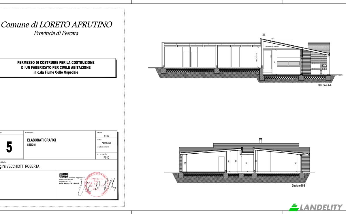 Land Lot for Sale Contrada Fiume, 65014 Loreto Aprutino PE, Loreto Aprutino, Province of Pescara, Abruzzo, Italy. Photo 8