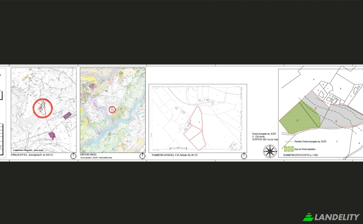 Land Lot for Sale Contrada Fiume, 65014 Loreto Aprutino PE, Loreto Aprutino, Province of Pescara, Abruzzo, Italy. Photo 9