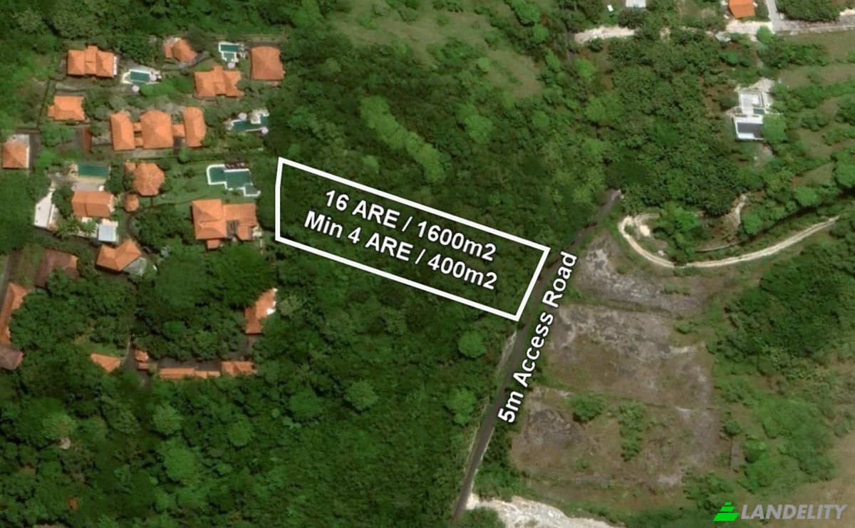 Land Lot for Sale Pecatu, Badung Regency, Bali, Indonesia, South Kuta. Photo 1