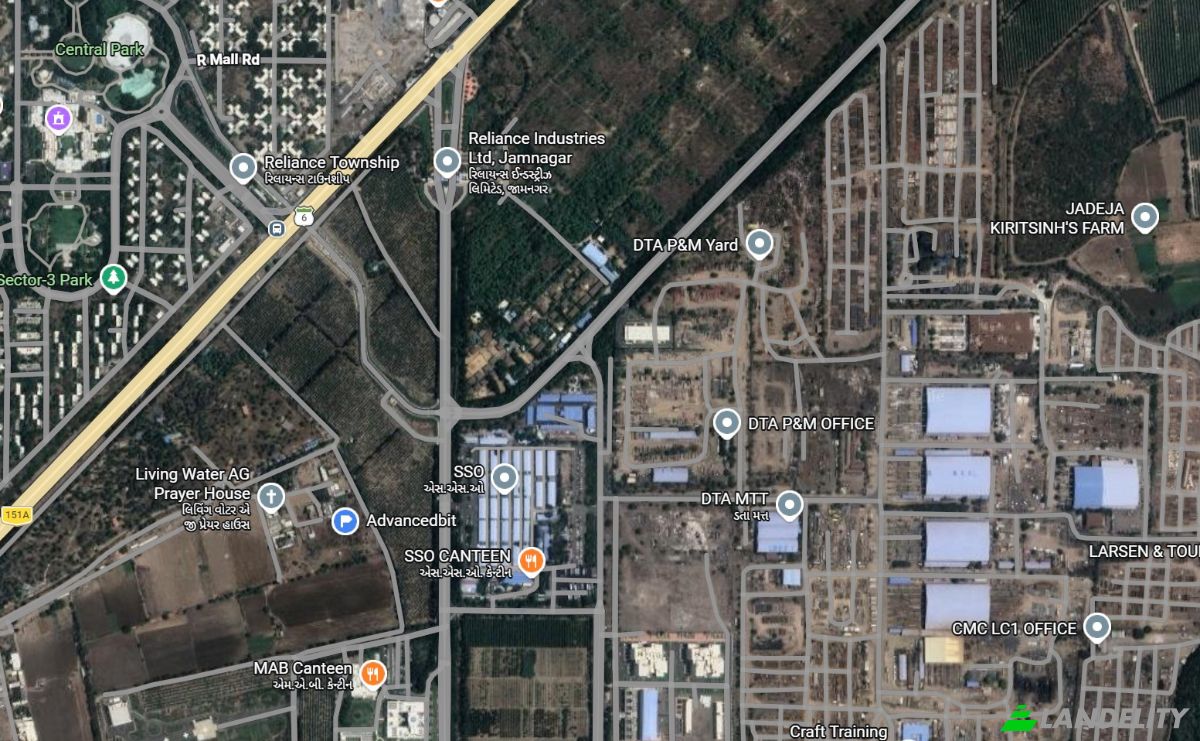 Investing/Development for Sale Motikhavdi, Jamnagar, Gujarat, India, Gujarat 361140. Photo 2