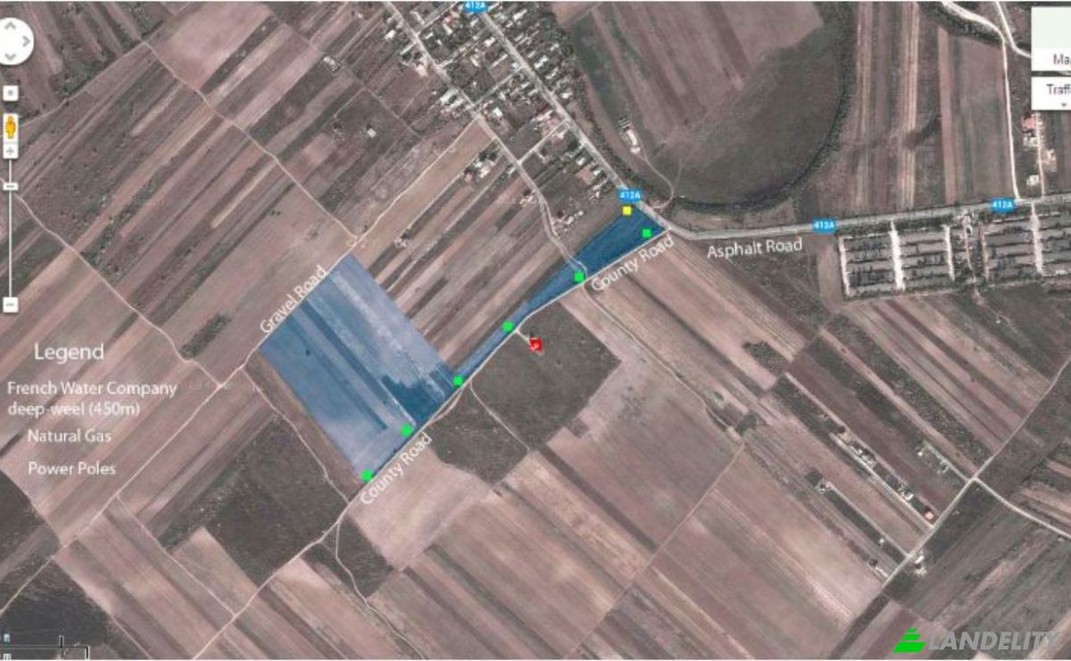 Land Lot for Sale Str Liliacului 42, 077090 Buturugeni, Buturugeni, Giurgiu County, Romania. Photo 5