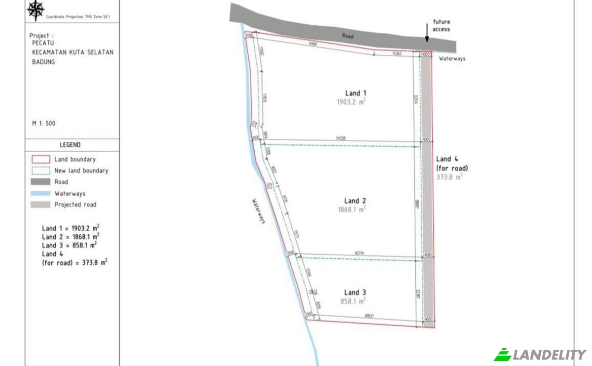Land Lot for Sale Jl Ancak Sari No3, Pecatu, Badung Regency, Bali, Indonesia, Kec Kuta Sel, Kabupaten Badung, Bali 80361. Photo 6