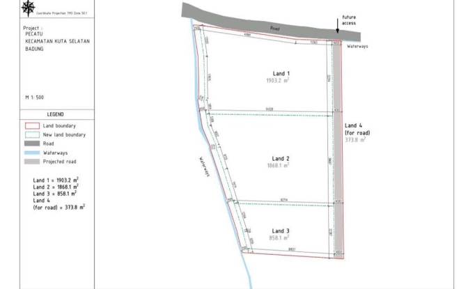 Land Lot for Sale Jl Ancak Sari No3, Pecatu. Photo#6