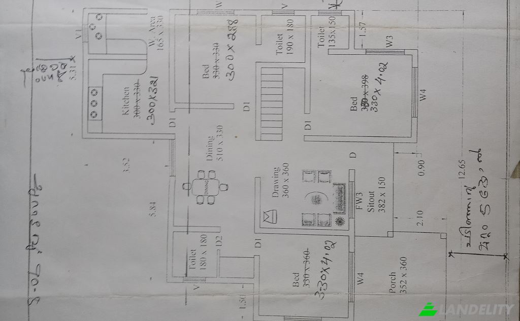 Single Family Home for Sale Thiruvanchoor, Kerala, India, Kottayam, Kerala 686019. Photo 1