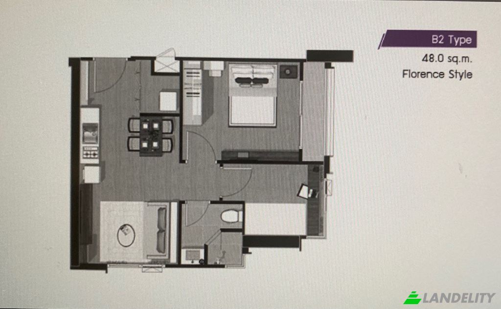 Apartament na sprzedaż 10310 Khwaeng Bang Kapi, Khet Huai Khwang, Krung Thep Maha Nakhon 10310, Bangkok, Huai Khwang, Thailand. Zdjęcie 7