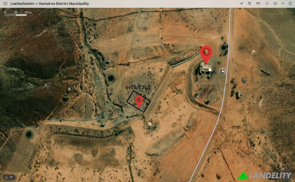 Land Lot for Sale Loeriesfontein, Namakwa District Municipality, Northern Cape, South Africa. Photo 2