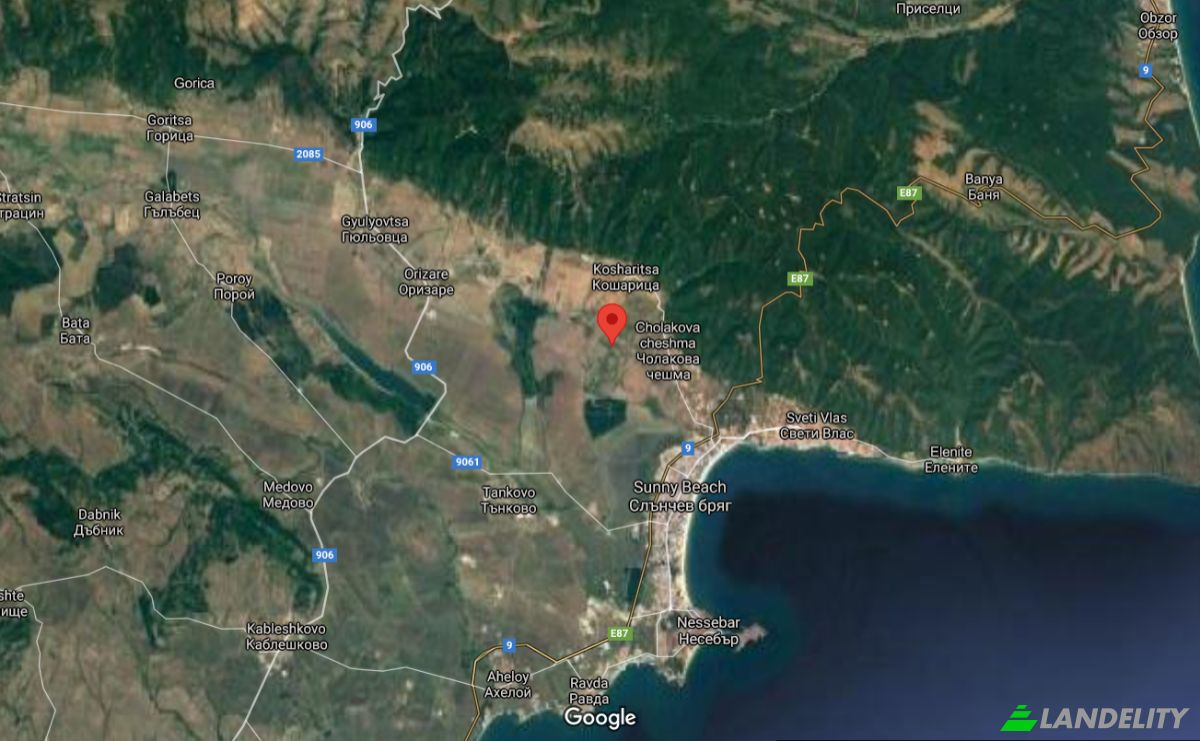 Land Lot for Sale at bez ime, Cholakova cheshma, Nesebar, Burgas, Bulgaria. Photo 1