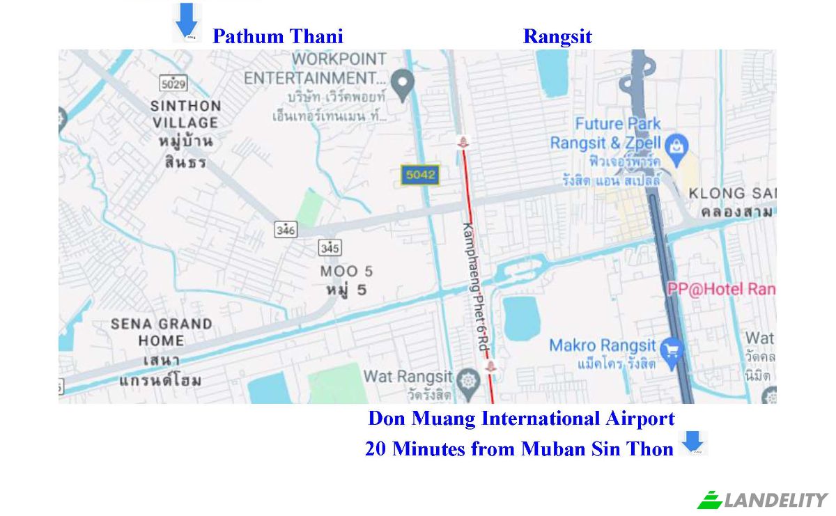 Single Family Home for Sale 1659 Soi F 7, Tambon Bang Phun, Amphoe Mueang Pathum Thani, Chang Wat Pathum Thani 12000, Bang Phun, Mueang Pathum Thani District, Pathum Thani, Thailand. Photo 5