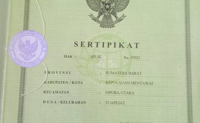 Land Lot for Sale Sipora Jaya. Photo#12