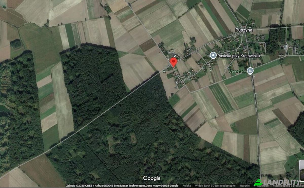 Grondperceel Te koop Puszyna 35, 48-317, Puszyna, Nysa County, Opole Voivodeship, Poland. Foto 2