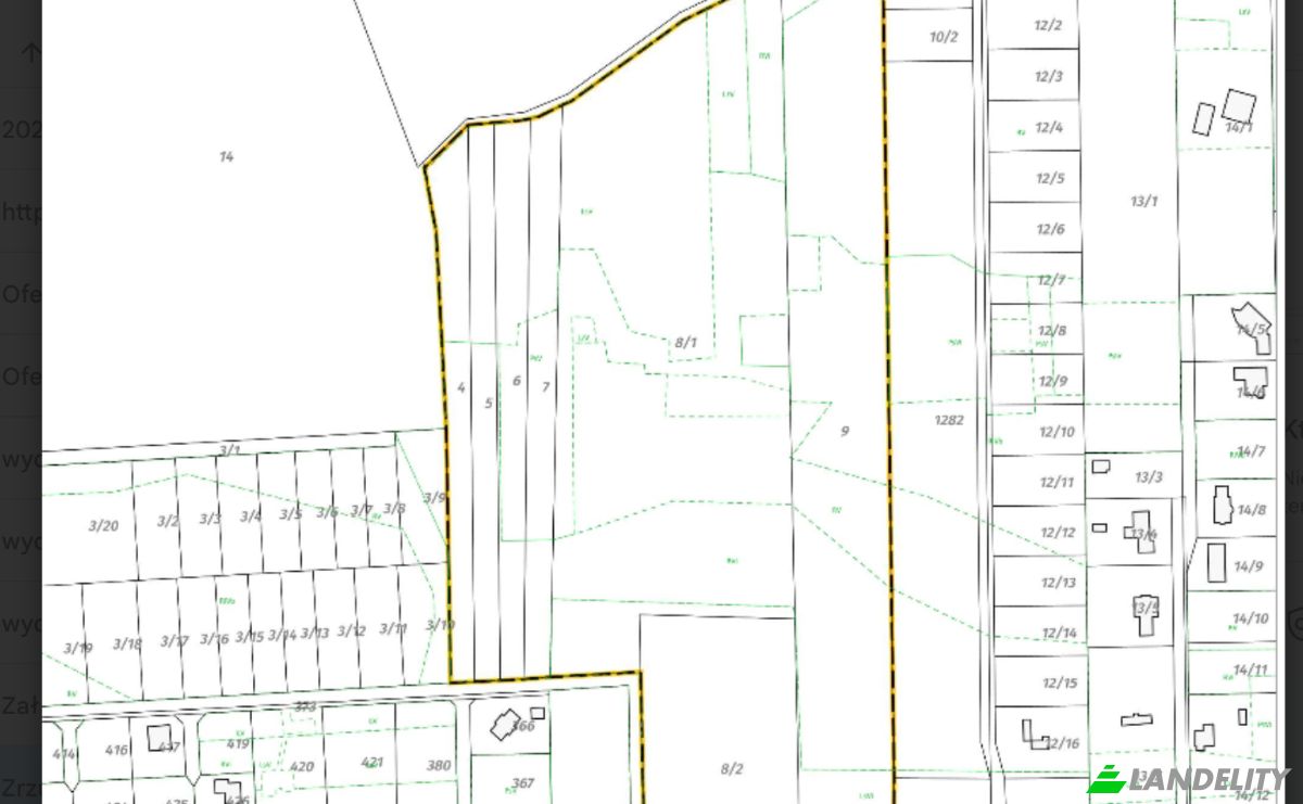 Land Lot for Sale Piekna 1, 05-830 Stara Wies, Urzut, Pruszkow County, Masovian Voivodeship, Poland. Photo 2
