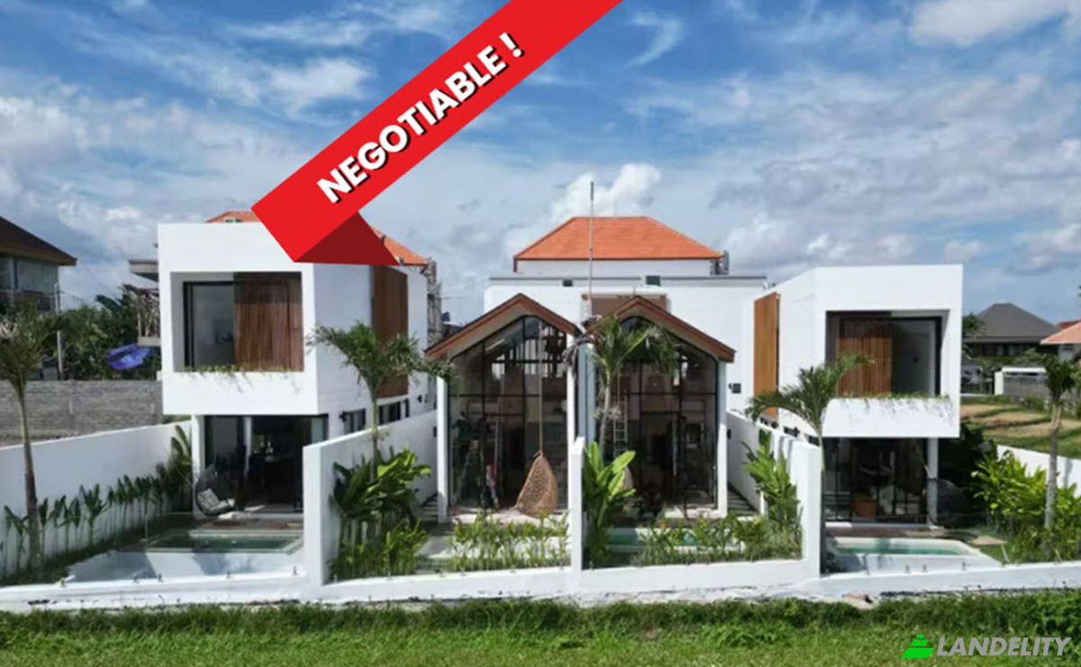 Villa for Sale Jl Munduk Tedung No8, Tibubeneng, Kec Kuta Utara, Kabupaten Badung, Bali 80361, Dalung, Badung Regency, Bali, Indonesia. Photo 1